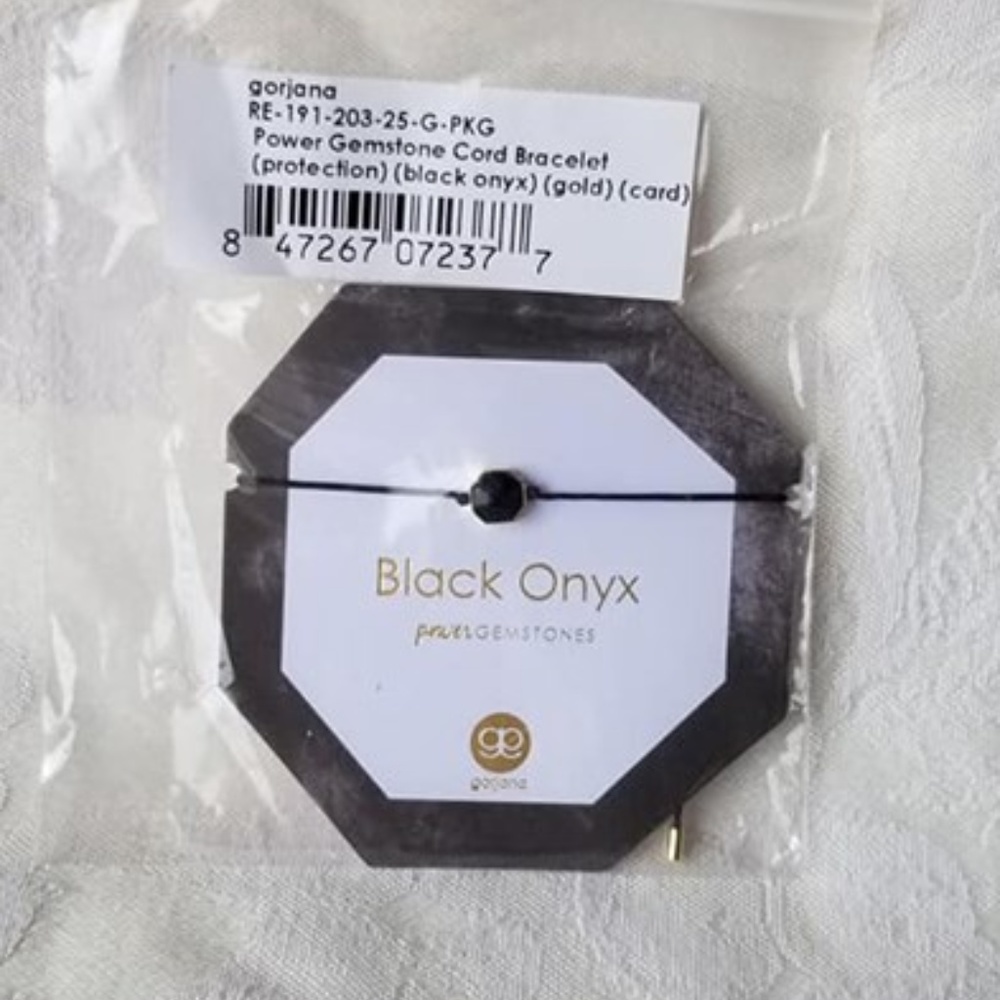 Gorjana Black Onyx Gemstone Bracelet - Protection